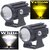 Set of 2 JMALL Front Left  Right Fog Light For All Car and Bike Models