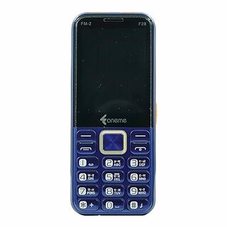 Oneme F28 N (Dual Sim, 2.8 Inch Display, 3000mAh Battery, Blue)