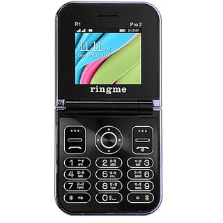 Ringme Pro  (Dual Sim, 2 Inch Display, 1050mAh Battery, Purple)