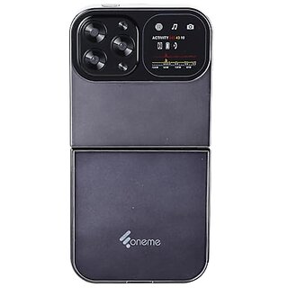 Oneme Foldd Z (Dual Sim, 2 Inch Display, 1050mAh Battery, Black)