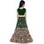 Heaven Blue Girls Lehenga Choli Ethnic Wear Embroidered Lehnga Lehenga Choli and Dupatta Set Green Pack of 1