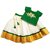 Heaven Blue Girls Lehenga Choli Fusion Wear Embroidered Lehnga Lehenga Choli Green Pack of 1
