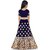 Heaven Blue Girls Lehenga Choli Ethnic Wear Embroidered Lehnga Lehenga Choli Green Pack of 1