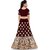Heaven Blue Girls Lehenga Choli Ethnic Wear Embroidered Lehnga Lehenga Choli Green Pack of 1
