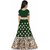 Heaven Blue Girls Lehenga Choli Ethnic Wear Embroidered Lehnga Lehenga, Choli and Dupatta Set Green (Pack of 1)