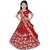Heaven Blue Girls Lehenga Choli Ethnic Wear Embellished Lehnga Lehenga, Choli and Dupatta Set Multicolor (Pack of 1)