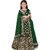 Heaven Blue Girls Lehenga Choli Ethnic Wear Embroidered Lehnga Lehenga Choli and Dupatta Set Green Pack of 1