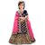 Heaven Blue Girls Lehenga Choli Ethnic Wear Embroidered Lehnga Lehenga Choli and Dupatta Set Maroon Pack of 1