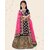 Heaven Blue Girls Lehenga Choli Ethnic Wear Embroidered Lehnga Ghagra Choli Dupatta Set Blue Pack of 1