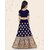 Heaven Blue Girls Lehenga Choli Ethnic Wear Embroidered Lehnga Ghagra Choli Dupatta Set Blue Pack of 1