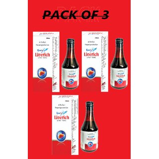 Enrich Livrich Liver Tonic syrup (pack of 3)