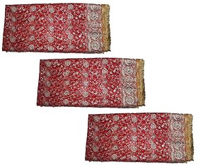 Kaku Fancy Dresses MATA Ki Chuni Chunari  Puja Chunri  Kanya Pujan Navratri Puja Patka MATA Lal Chunni Full Size