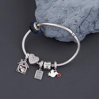 Santa's Gifted Lovebird Pandor Bracelet