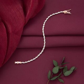 Fancy Marquise Diamond Tennis Bracelet