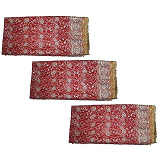 Kaku Fancy Dresses MATA Ki Chuni Chunari  Puja Chunri  Kanya Pujan Navratri Puja Patka MATA Lal Chunni Full Size