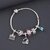 Pink Paw, Angel and Brandenburg Gate Pandor Bracelet