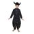 Kaku Fancy Dresses Rakshas Costume Of Mythological Character - Black, For Boys