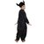Kaku Fancy Dresses Rakshas Costume Of Mythological Character - Black, For Boys