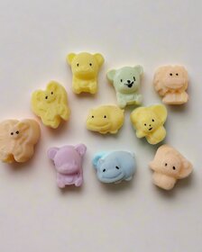 Sobek naturals Colorful kids animals cartoon soaps bars set all natural