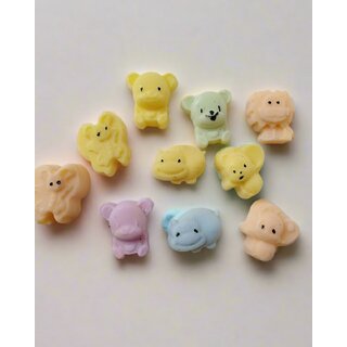 Sobek naturals Colorful kids animals cartoon soaps bars set all natural