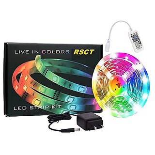 Daybetter Smart Wi-Fi Rgb Rope Led Strip Light 300 Led Compatible With Alexa Google Assistant App Control Lighting Kit Music Sync Color Changing Lights (5 Meter) Tar-R1