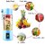 Daybetter 6 Blade Smoothie Maker And Portable Electric Usb Juice Maker Juicer Bottle Blender Mixer Rechargeable Bottle And Portable Fruit Blender Maker Protein Shaker(Multi) (Small)