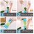 Daybetter 6 Blade Smoothie Maker And Portable Electric Usb Juice Maker Juicer Bottle Blender Mixer Rechargeable Bottle And Portable Fruit Blender Maker Protein Shaker(Multi) (Small)