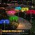 Daybetter Jellyfish Solar Garden Lights  7 Color Led Jellyfish ShapeFiber Outdoor Pathway Waterproof Solar String Lights Decoration For Yard Garden  Balcony (Multi-Color) (Pack Of2) Tar-Ge6