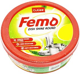 Cutee Femo Dish Wash Round - 500g