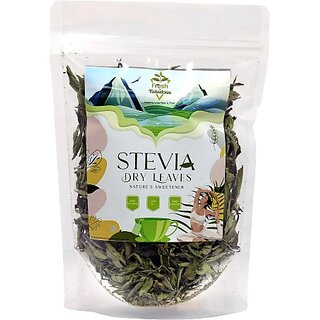 FRESH 'N' FABULOUS Stevia Dried Leaves, Sugar Free,100 Natural Sweetener, Zero Calorie - 45 gm