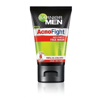 Garnier Men Anti Pimple Acno Fight Face Wash - Pack Of 1 (100g)