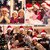 Kaku Fancy Dresses Santa Clause Cap  Santa Hat  Santa Hat for Kids  Red Christmas Caps 6pcs, Free Size, for Boys,Girl