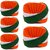 Kaku Fancy Dresses Tricolor Safa /Tricolor Pagdi for Independence Day/Republic Day Cap for Boys  Girls - Pack of 5