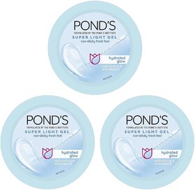 Ponds Super Light Moisturiser Gel - 25g (Pack Of 3)