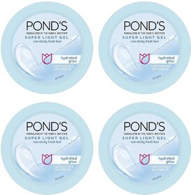 Ponds Super Light Moisturiser Gel - 25g (Pack Of 4)