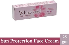 White Tone Soft  Smooth Hydrating Sun Protection Face Cream - 25g