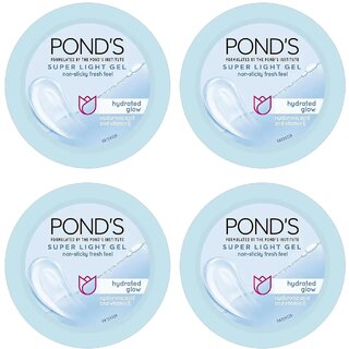 Ponds Super Light Moisturiser Gel - 25g (Pack Of 4)