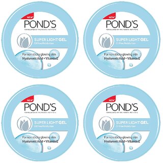Ponds Super Light Moisturiser Gel - 73g (Pack Of 4)