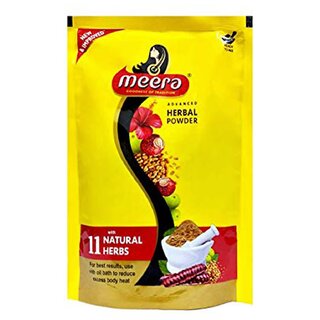 Meera Herbal with Herbs Hairwash Powder - 40gm