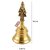 Spherulemuster Brass Hanuman Face Bell/ Ghanti for Pooja | | Puja Ghanti Bell for Home Pooja (Gold)