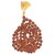 Spherulemuster Rudraksha 5 Mukhi (108+1) Beads(10 mm) with Chandan Tika