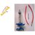 Bird Feeding Silicone Tubes Size2  4mm red-Good for Lovebirds Conure  Small Raptors Birds' Park