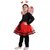 Kaku Fancy Dresses Red Skirt With Butterfly Wings For Kids / Bobra Toddler Fancy Dress - Red, For Girls