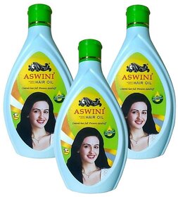 Aswini Hair Fall & Dandruff Hair Oil - 360ml (Pack Of 3)