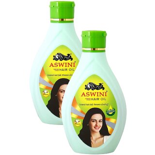 Aswini Hair Fall & Dandruff Hair Oil - 90ml (Pack Of 2)