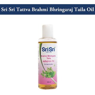 Sri Sri Tattva Brahmi Bhringaraj Taila Oil - 100ml