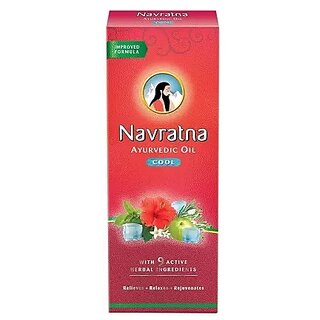 Navratna Herbal Ayurved Cool Oil - (200ml)