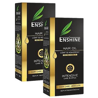 Enshine Medicated Hair Oil - Pack Of 2 (100ml)