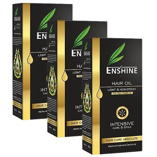 Enshine Medicated Hair Oil - Pack Of 3 (100ml)