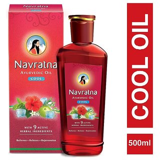 Ayurved Cool Navratna Oil - (500ml)
